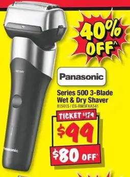 JB Hi-Fi Series 500 3-Blade Wet & Dry Shaver offer
