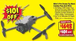 JB Hi-Fi Mini 5 Pro Drone Fly More Combo Plus offer