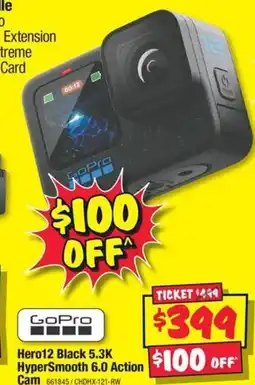 JB Hi-Fi Hero12 Black 5.3K HyperSmooth 6.0 Action Cam offer