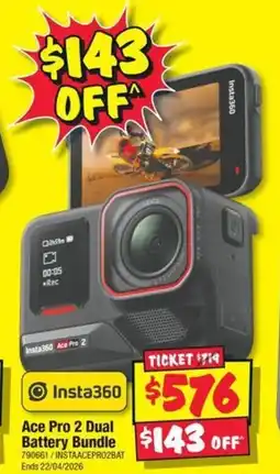 JB Hi-Fi Ace Pro 2 Dual Battery Bundle offer