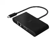 Officeworks Belkin USB-C Multimedia + Charger Adaptor offer
