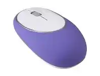 Officeworks J.Burrows Wireless Gel Mouse Purple offer
