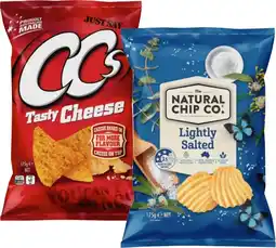 IGA CC’s Corn Chips, French Fries or Samboy Potato Chips 175g Selected Varieties offer