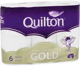 IGA Quilton Gold Toilet Tissue 4 Ply offer