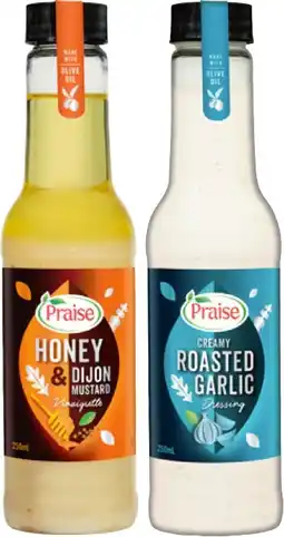 IGA Praise Dressing Selected Varieties offer