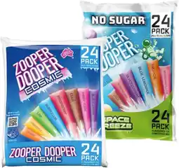 IGA Zooper Dooper Ice Tubes Selected Varieties offer