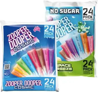 Zooper Dooper Ice Tubes Selected Varieties