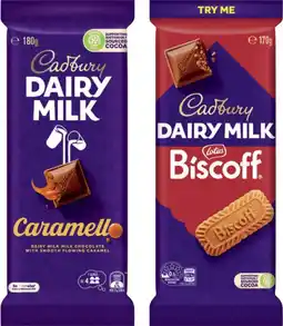 IGA Cadbury Chocolate Block Selected Varieties offer