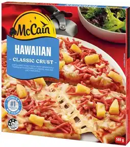 IGA McCain Family Pizza Selected Varieties offer