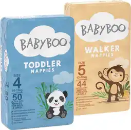IGA BabyBoo Nappies Selected Varieties offer