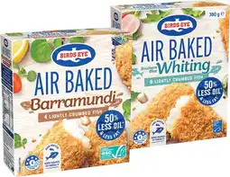 IGA Birds Eye Air Baked Crumbed Fish Selected Varieties offer