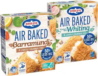 Birds Eye Air Baked Crumbed Fish Selected Varieties