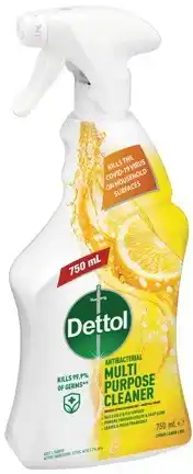 IGA Dettol Antibacterial Multi Purpose Cleaner Spray* Selected Varieties offer