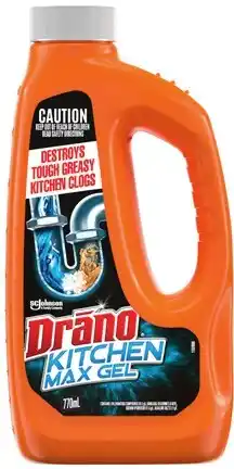 IGA Drano Bathroom or Kitchen Max Gel 770mL offer