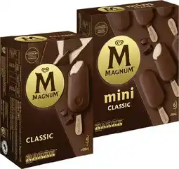 IGA Streets Magnum Ice Creams 4 Pack or Mini 6 Pack Selected Varieties offer