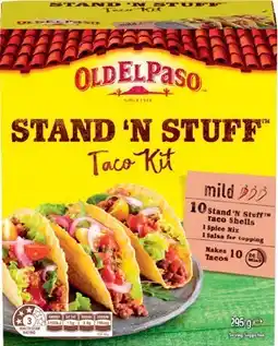 IGA Old El Paso Taco Kit 295‑418g Selected Varieties offer