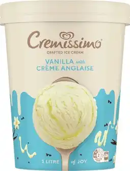 IGA Streets Cremissimo Ice Cream Selected Varieties offer