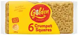IGA Golden Crumpet Squares offer