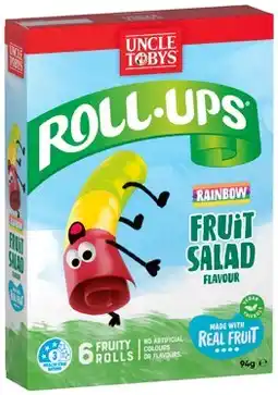 IGA Uncle Tobys Roll Ups, Muesli or Nestlé Nesquik Bars 5-6 Pack Selected Varieties offer