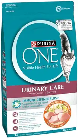IGA Purina One Dry Cat Food 1.4‑1.5kg Selected Varieties offer