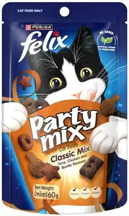 IGA Purina Felix Cat Treats Selected Varieties offer