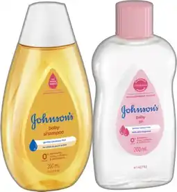 IGA Johnson’s Baby Shampoo or Oil 200mL Selected Varieties offer