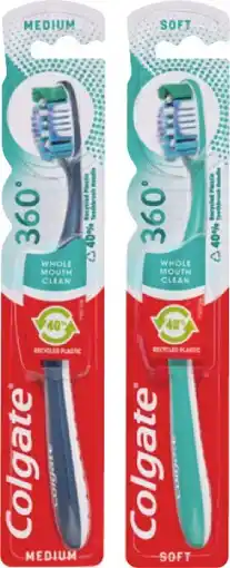 IGA Colgate 360° Toothbrush, Maxfresh Rainbow Toothpaste 100g and Mouthwash 500mL Selected Varieties offer
