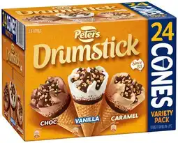 IGA Peters Drumstick or Summer Faves 24 Pack Selected Varieties offer