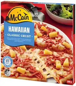 IGA McCain Family Pizza 490‑500g Selected Varieties offer