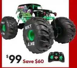 Target Monster Jam Official Mega Grave Digger All-Terrain offer