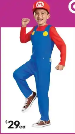 Target Nintendo Super Mario Value Plus Costume offer