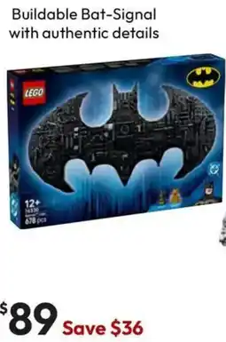 Target LEGO Super Heroes Batman Logo offer