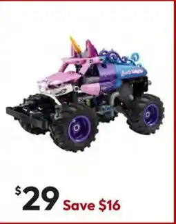Target LEGO Technic Monster Jam Sparkle Smash Pull-Back offer