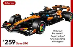 Target LEGO Technic McLaren MCL39 F1 Car offer