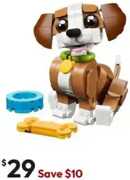 Target LEGO Creator 3 in 1 Cute Animals: Playful Puppy Dog offer