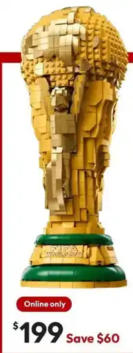 Target LEGO Editions Football FIFA World Cup Official Trophy offer