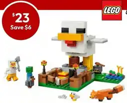 Target LEGO Minecraft Chicken Farm offer