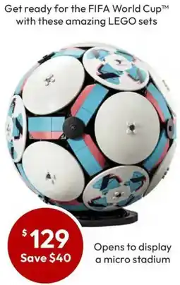 Target LEGO Editions Football Football offer