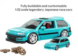 Target Mattel Brick Shop Hot Wheels Custom ’90 Honda Civic EF Building Toy Kit offer