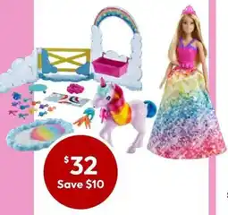 Target Barbie Dreamtopia Doll and Unicorn offer