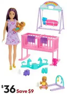 Target Barbie Skipper Twin Nursery Playset & Accessories offer