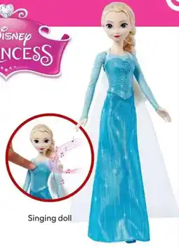 Target Mattel Disney Frozen Singing Elsa Doll offer
