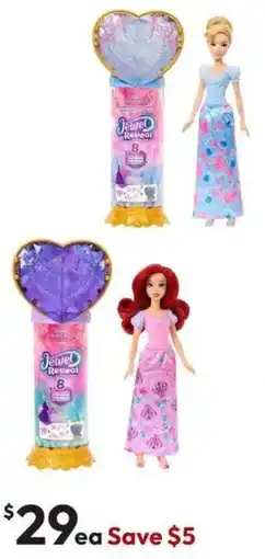 Target Disney Princess Jewel Reveal Doll & Accessories offer