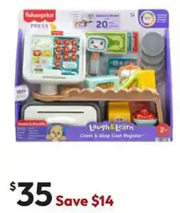 Target Mattel Fisher-Price Laugh & Learn Count & Shop Cash Register offer