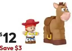 Target Fisher-Price Little People Disney Pixar Toy Story Bobbin’ Bullseye & Jessie Figure Set offer