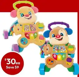 Target Fisher-Price Laugh & Learn Smart Stages Baby Walker Collection offer