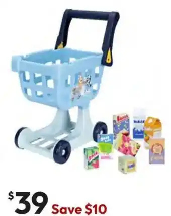 Target Bluey Shopping Cart offer