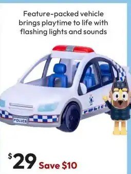Target Bluey Police Car offer