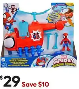 Target Spidey & Friends Team Spidey Copter offer