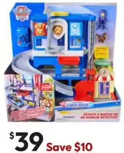 Target PAW Patrol: Pup Squad - Search & Rescue HQ QG Mission Detective offer